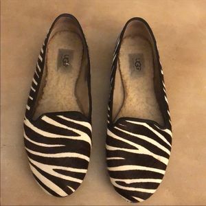 UGG Zebra Print Loafer